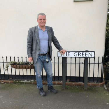 Bruce out in Farnsfield